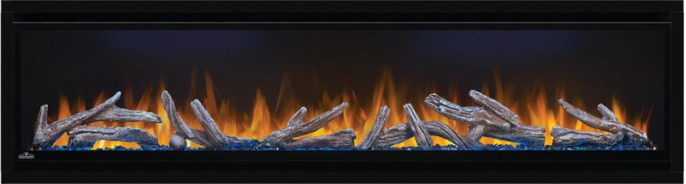 Alluravision 60 Deep Depth Wall Hanging Electric Fireplace