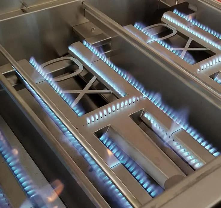 Infrared variable temperature burner for 30" XO grills