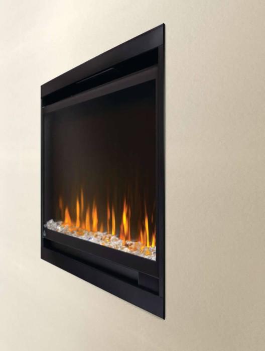 Alluravision 60 Slimline Wall Hanging Electric Fireplace