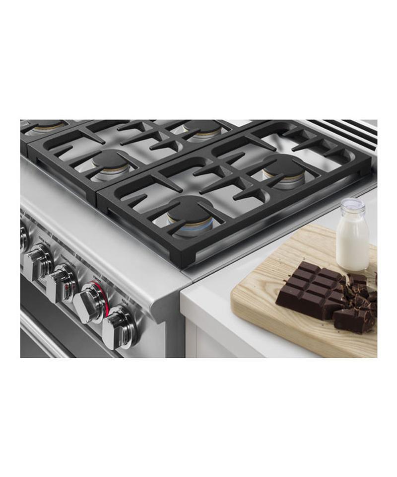 36" duel fuel Range 6 burner natural gas