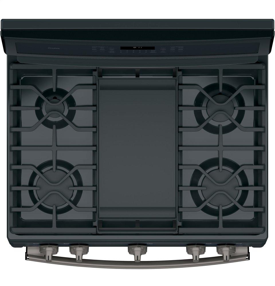 GE Profile™ 30" Free-Standing Gas Convection Range