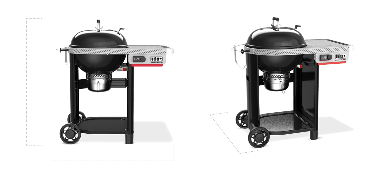 22 Performer™ Smart Charcoal Grill - Black