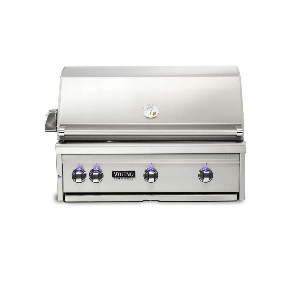 30"W. Built-in Grill w ProSear Burner and Rotisserie, Natural Gas