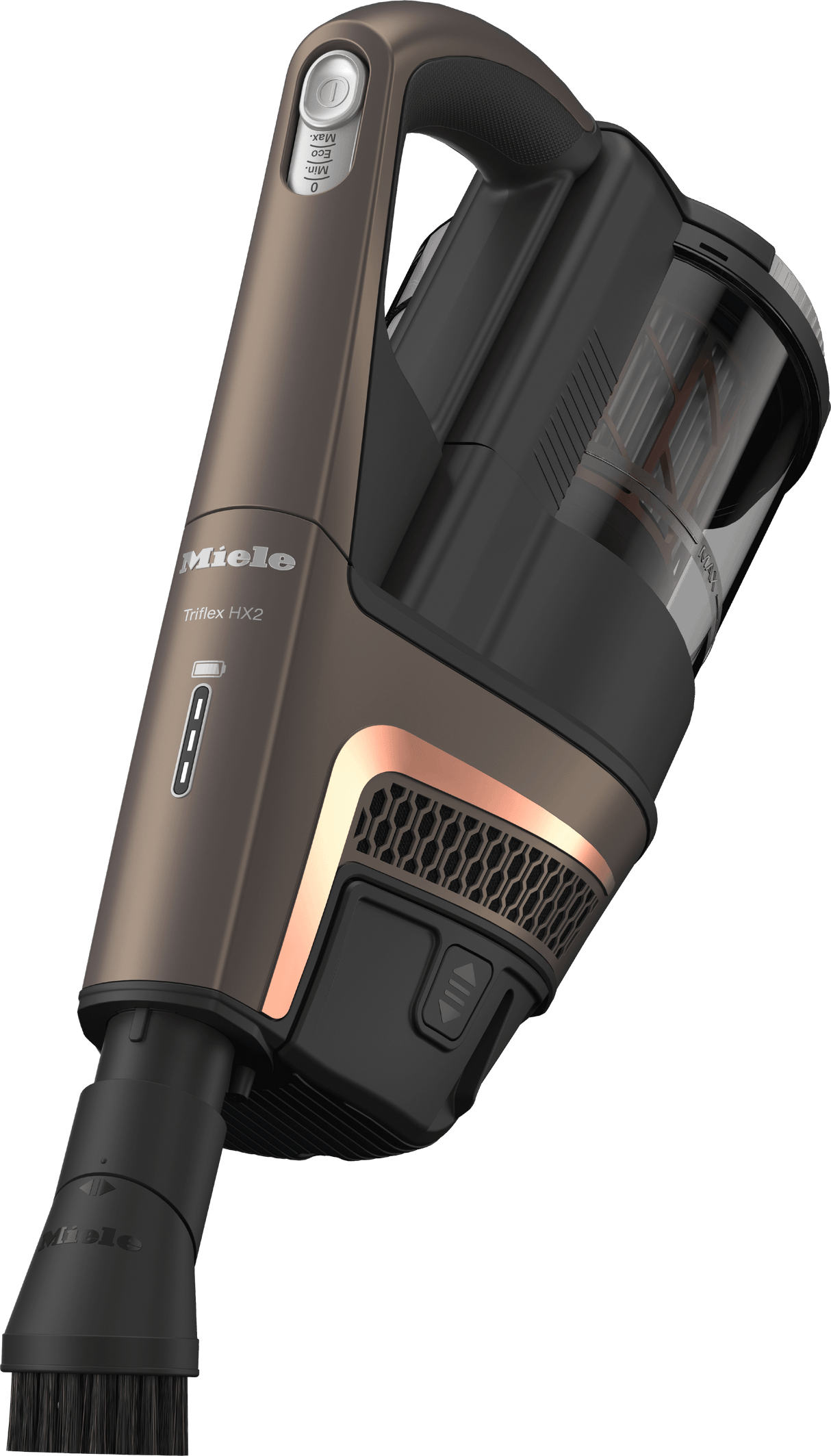 Triflex HX2 Pro Infinity grey PF - Cordless stick vacuum cleaner Consistently high suction power up to 60+60 min runtime LED light