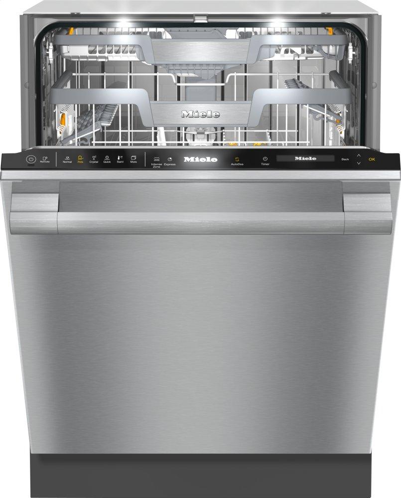 G 7566 SCVi XXL SF AutoDos Clean Touch Steel/Obsidian Black - Fully integrated dishwashers in standard size with Automatic Dispensing thanks to AutoDos with integrated PowerDisk.