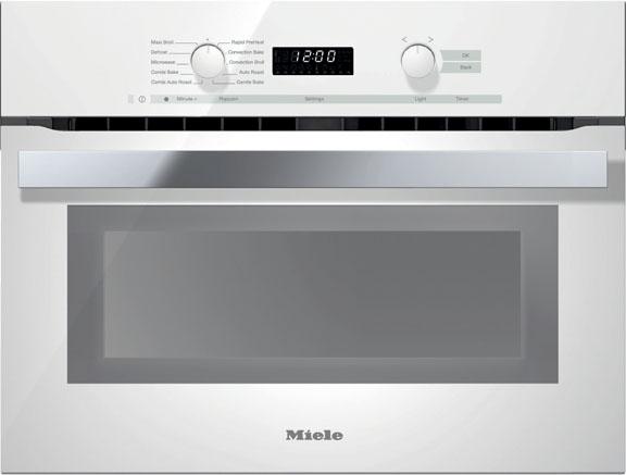 24" H 6200 BM PureLine Brilliant White DirectSelect Speed Oven