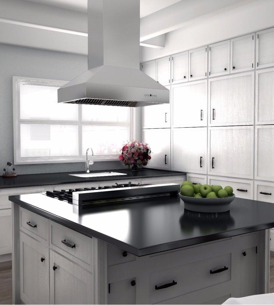 ZLINE 36" Remote Blower Island Range Hood (697i-RS-36)