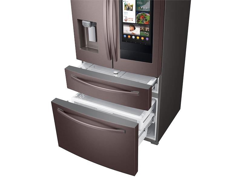 28 cu. ft. 4-Door French Door Refrigerator with Touch Screen Family Hub™ in Tuscan Stainless Steel