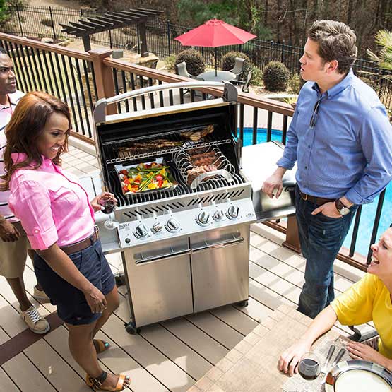Prestige 500 with Infrared Sider and Rear Burners - DISCONTINUED