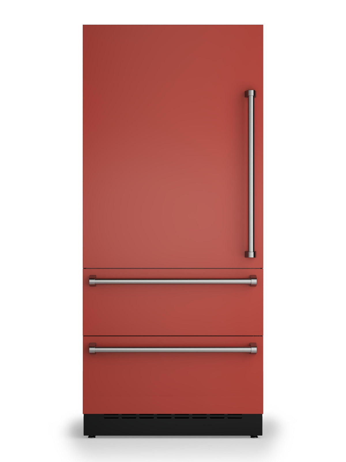36"W. Integrated Bottom Freezer Door Panel Left Hinge - Spiced Cider