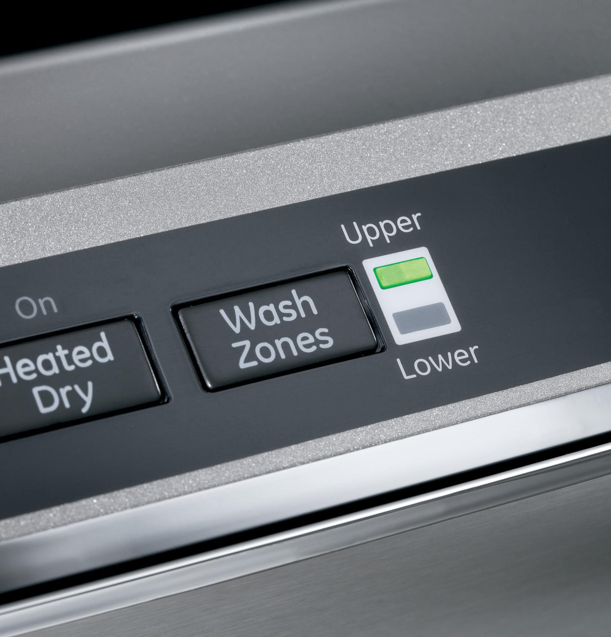 GE® Stainless Steel Interior Dishwasher with Hidden Controls
