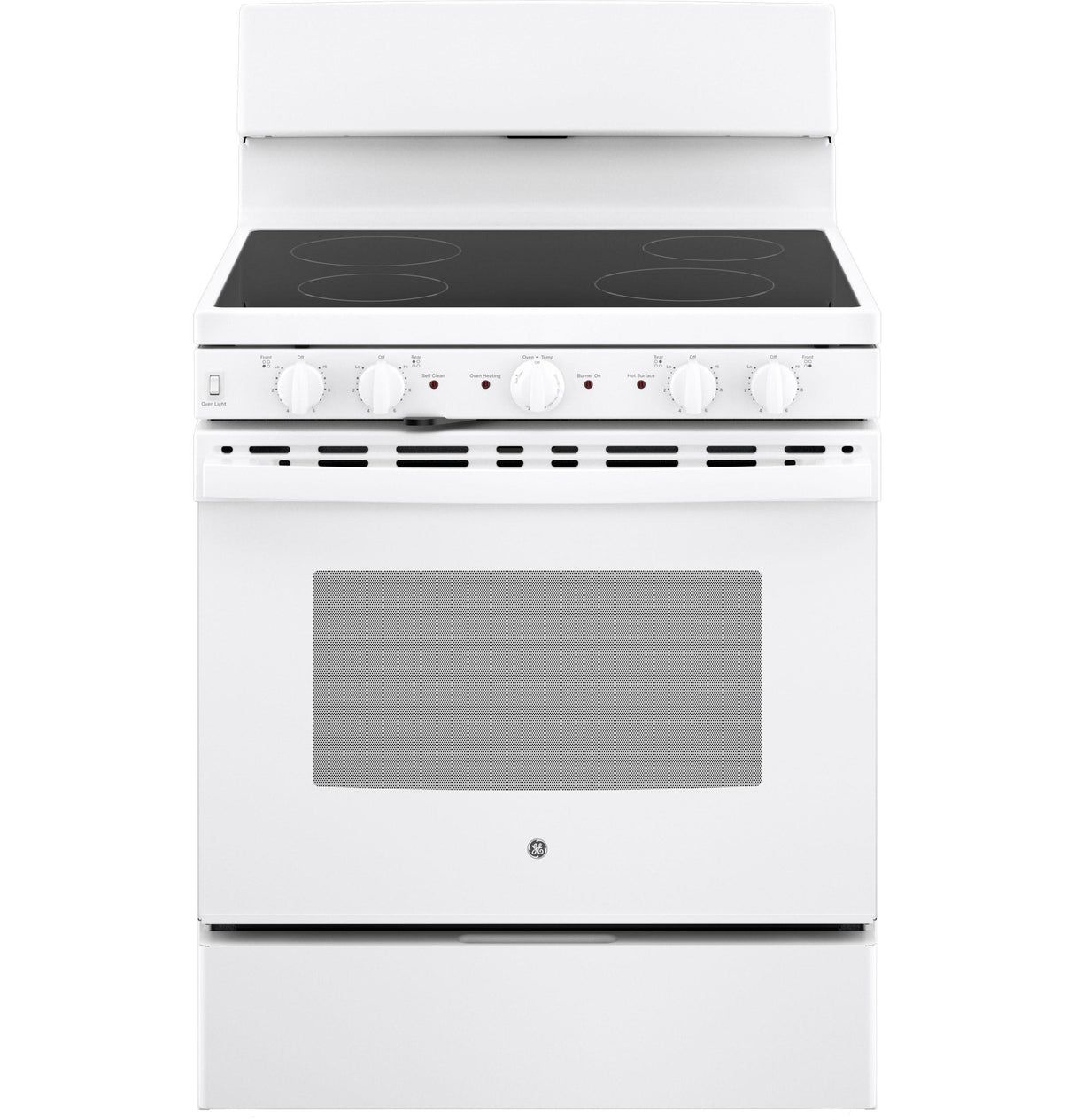 GE® ENERGY STAR® 30" Free-Standing Electric Radiant Smooth Cooktop Range