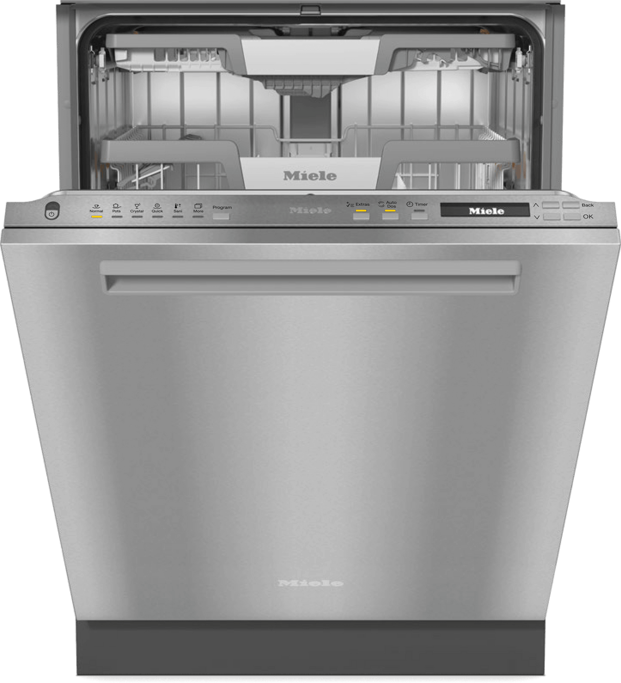 G 7186 SCVi SFP AutoDos Stainless Steel. - Fully-integrated, full-size dishwasher with Automatic Dispensing thanks to AutoDos with integrated PowerDisk.