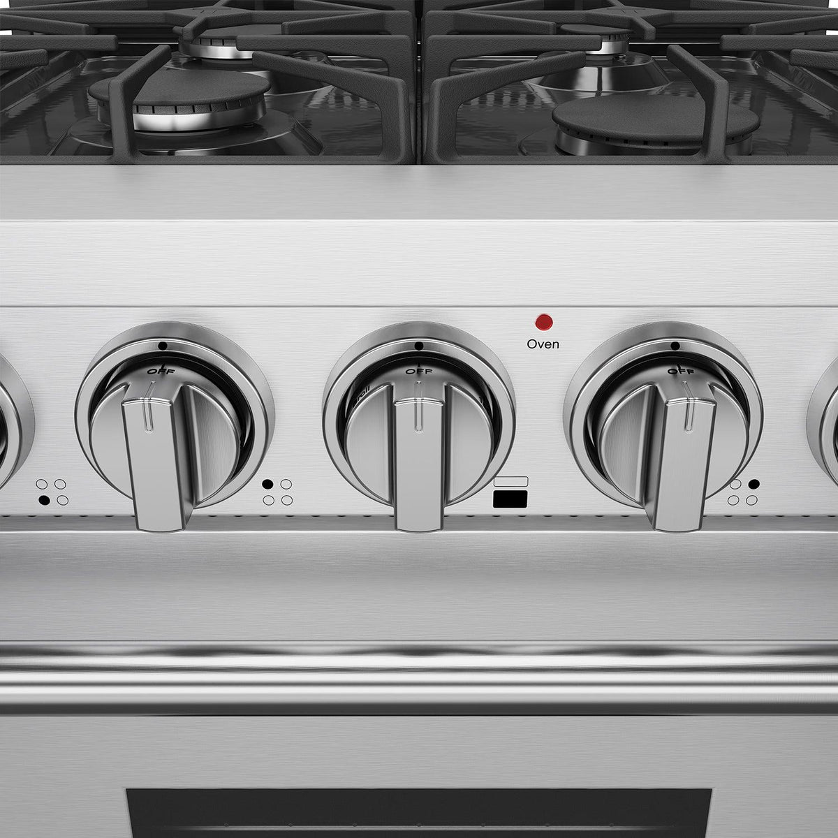 24 Inch S Series Professional Gas Range - Stainless Steel