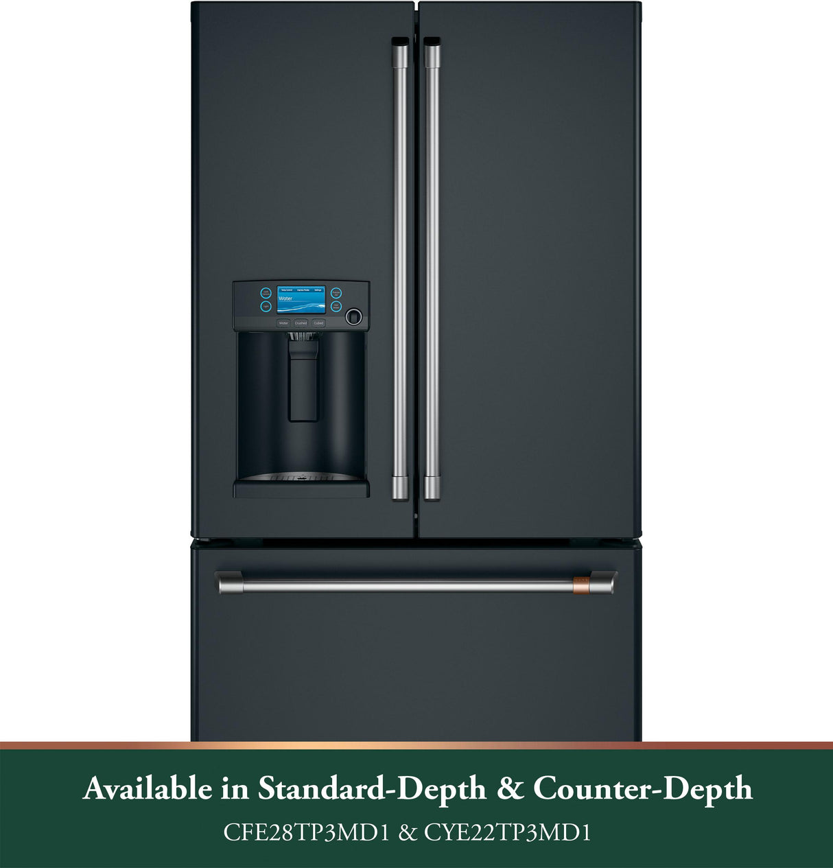 Café™ ENERGY STAR® 27.7 Cu. Ft. Smart French-Door Refrigerator with Hot Water Dispenser