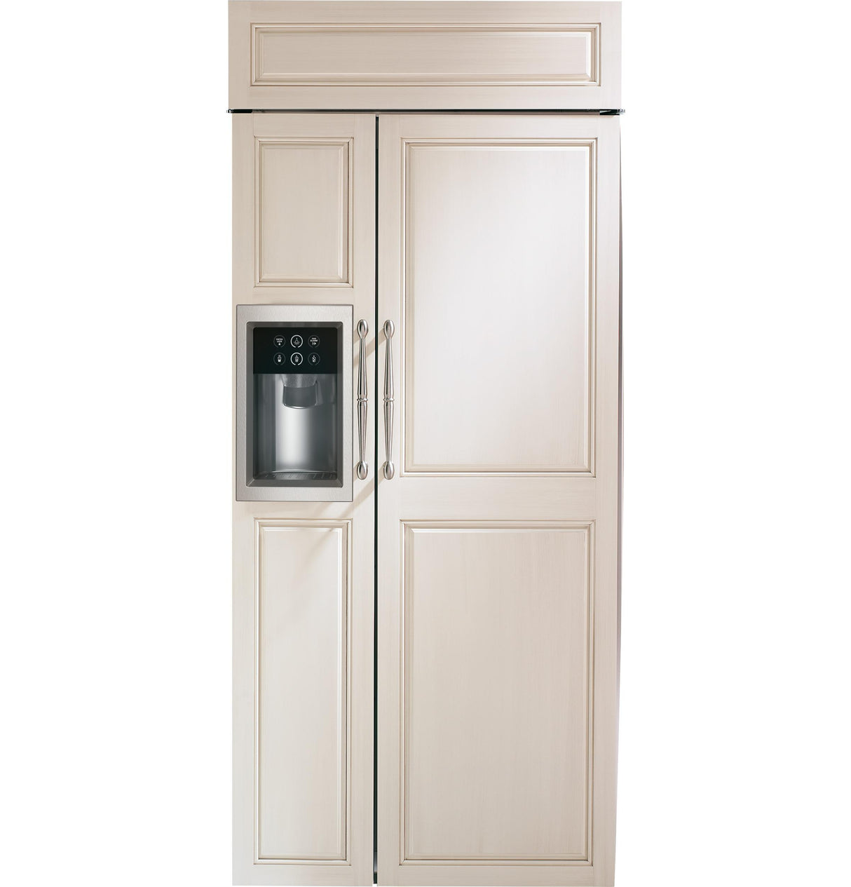 Monogram 36" Smart Built-In Side-by-Side Refrigerator with Dispenser