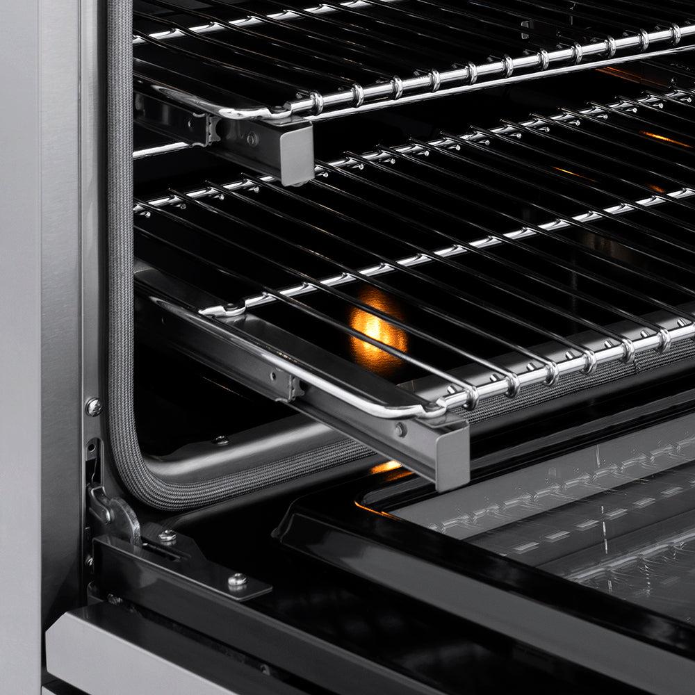 ZLINE 30 in. 4.2 cu. ft. Paramount Induction Range with 4 Element Cooktop and Electric Convection Oven in Stainless Steel (SINR30)