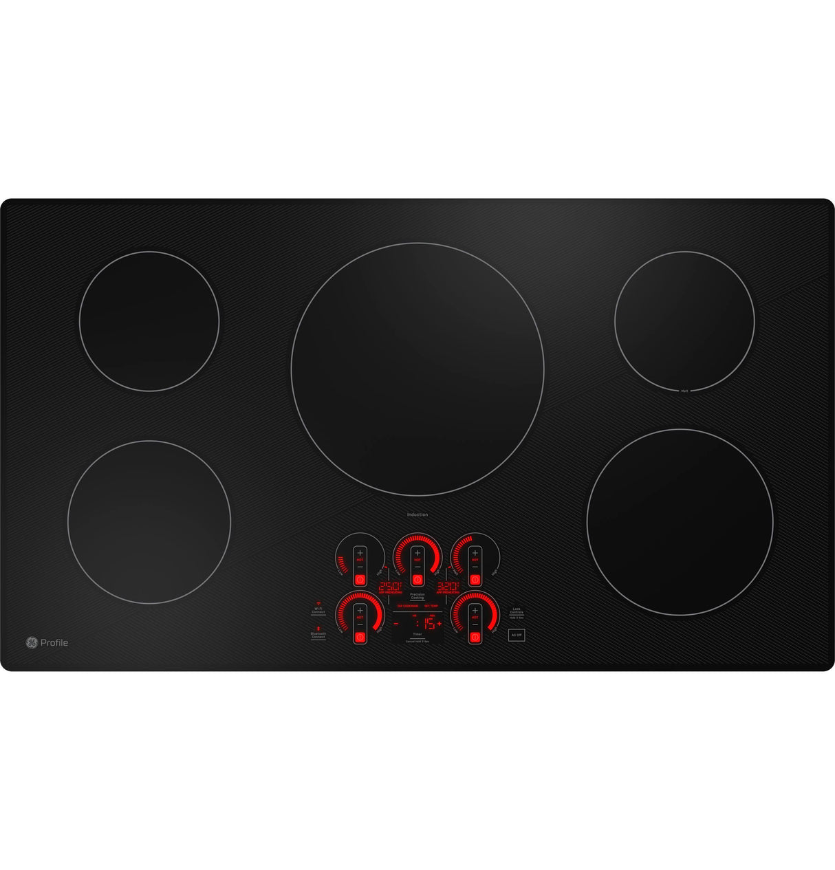 GE Profile™ ENERGY STAR® 36" Built-In Touch Control Induction Cooktop