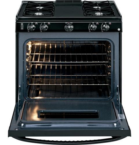 GE® 30" Slide-In Gas Range