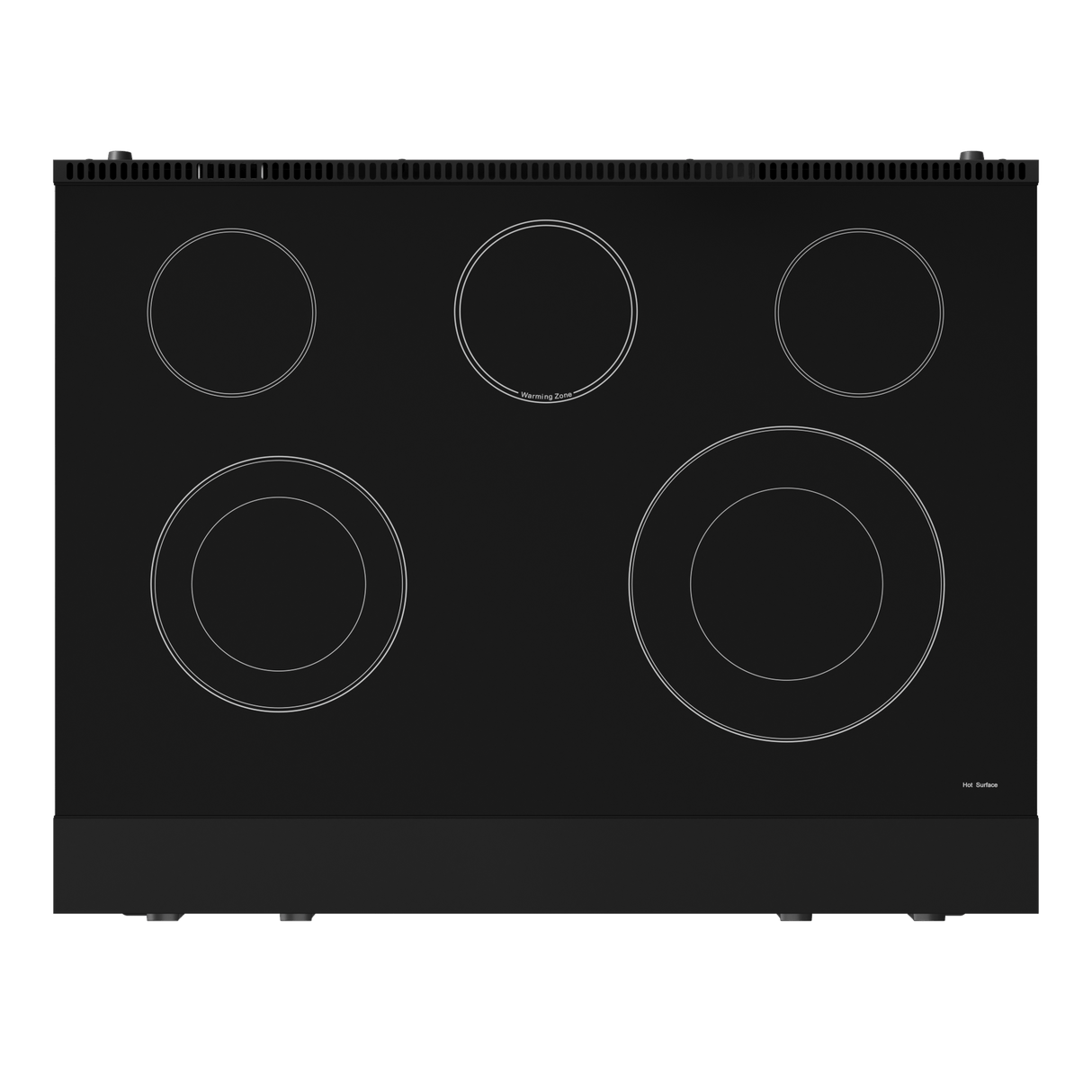 36 Inch Professional Electric Range With Tilt Panel Touch Control In Black Gordon Ramsay Series