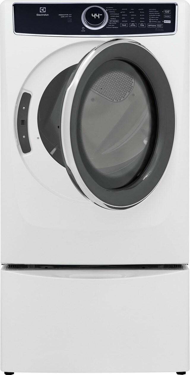Front Load Perfect Steam™ Electric Dryer with Predictive Dry™ and Instant Refresh - 8.0 Cu. Ft.