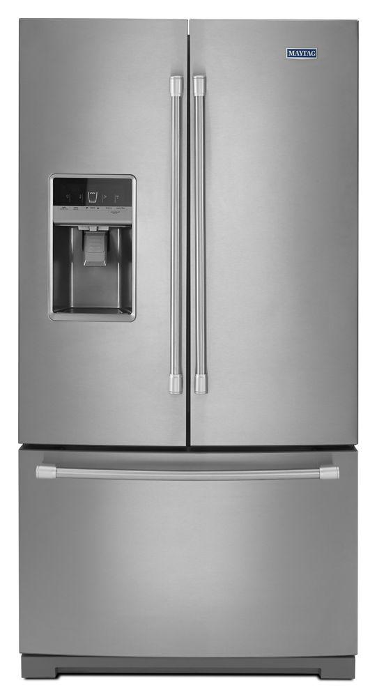 36-inch Wide French Door Refrigerator with PowerCold Feature - 25 cu. ft.