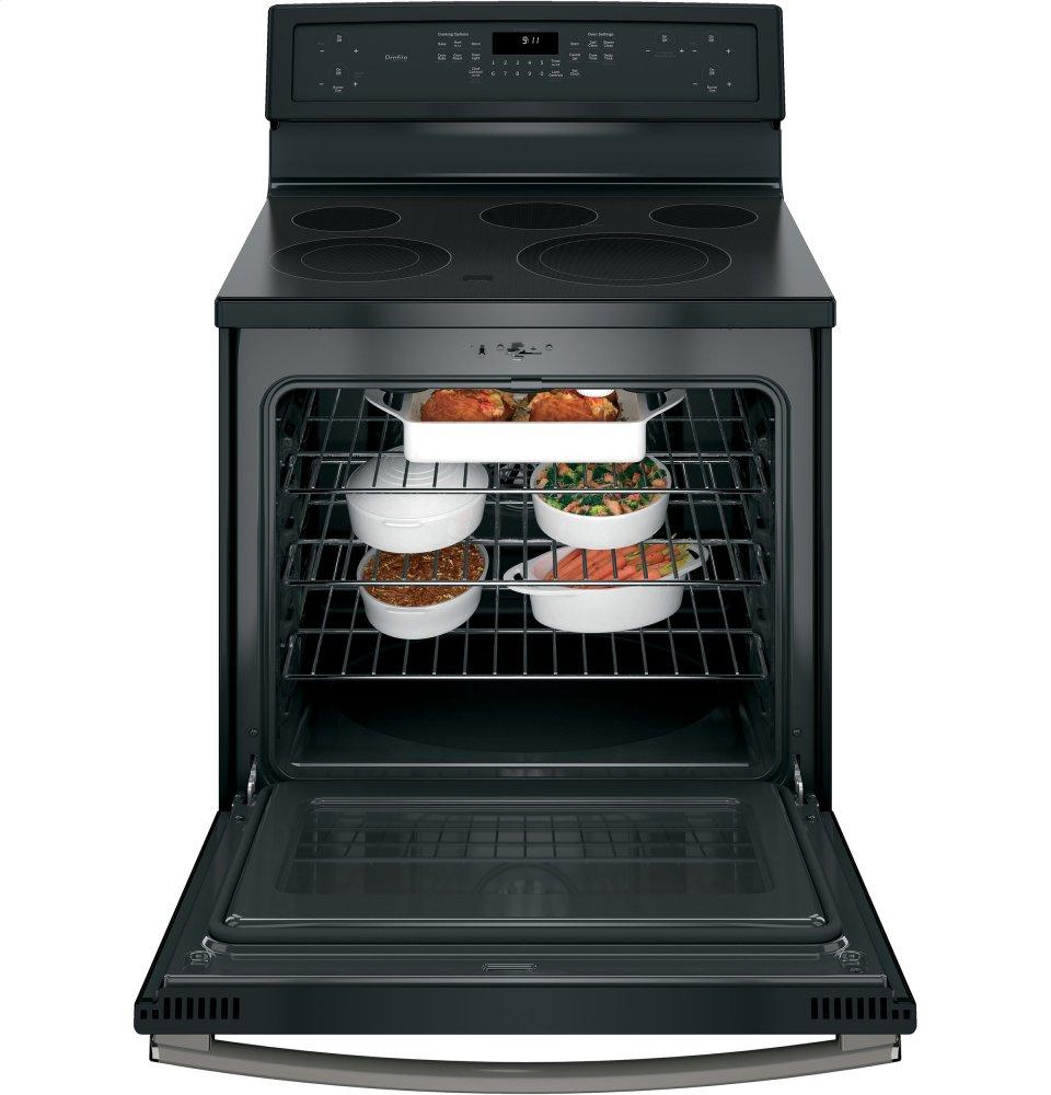 GE Profile™ 30" Free-Standing Electric Convection Range