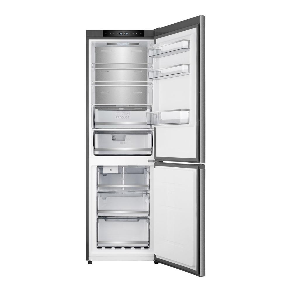 Verona VEFBF2411RISL 24 inch Bottom Freezer Refrigerator with 11.4 cu. ft. Total Capacity, Automatic Ice Maker, Sabbath Mode, Energy Star in Stainless Steel Look