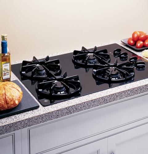 GE® 30" Built-In Gas Cooktop