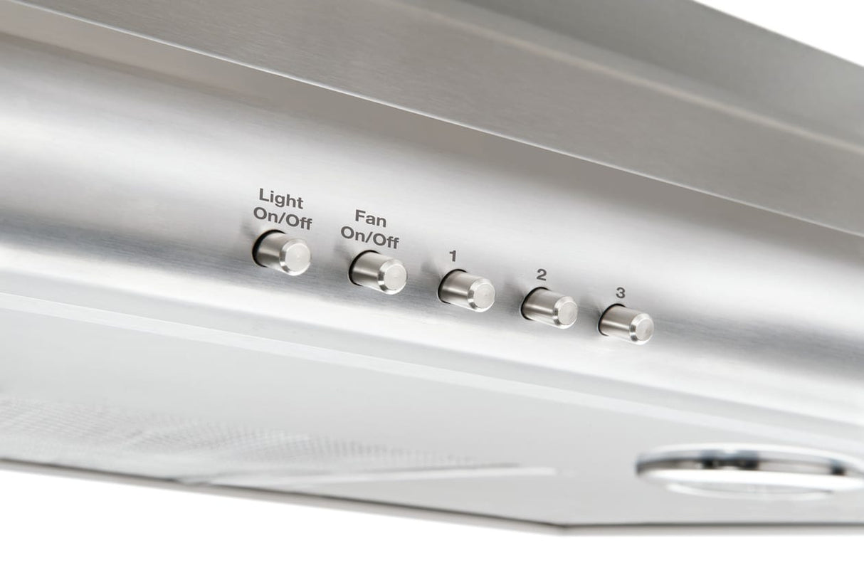 30" Overhead Range Hood