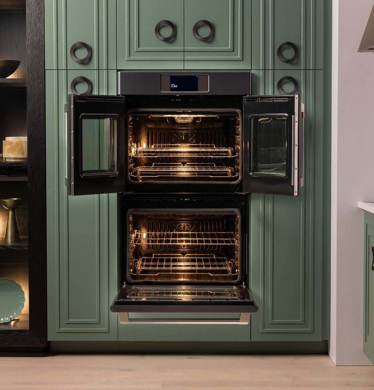 CAF(EBACK)™ Professional Series 30" Smart Built-In Convection French-Door Double Wall Oven