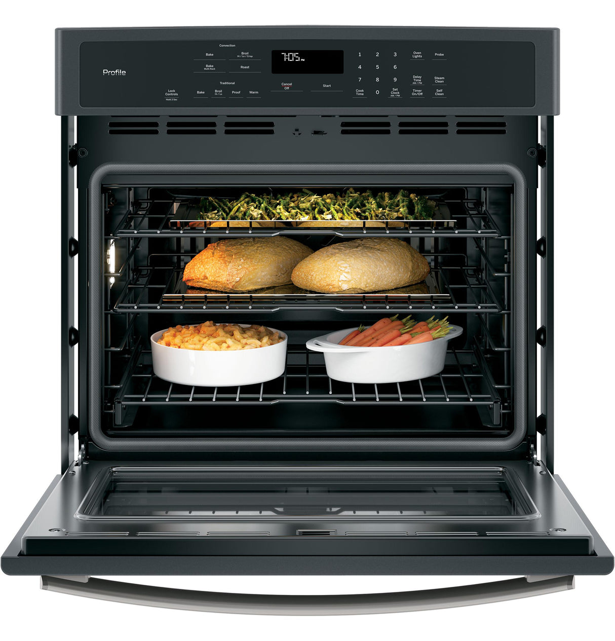 GE Profile™ Series 30" Built-In Single Convection Wall Oven