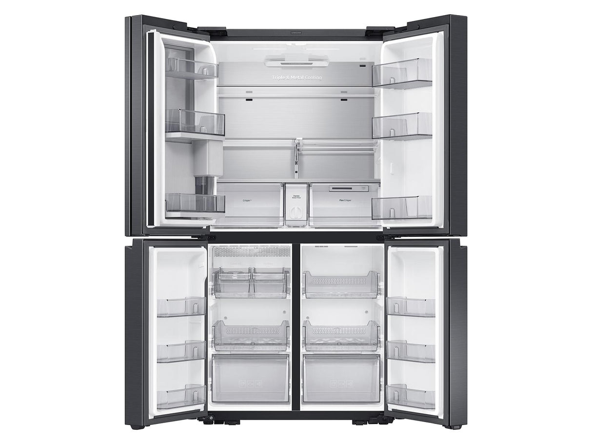 29 cu. ft. Smart 4-Door Flex™ Refrigerator with Beverage Center and Dual Ice Maker in Black Stainless Steel
