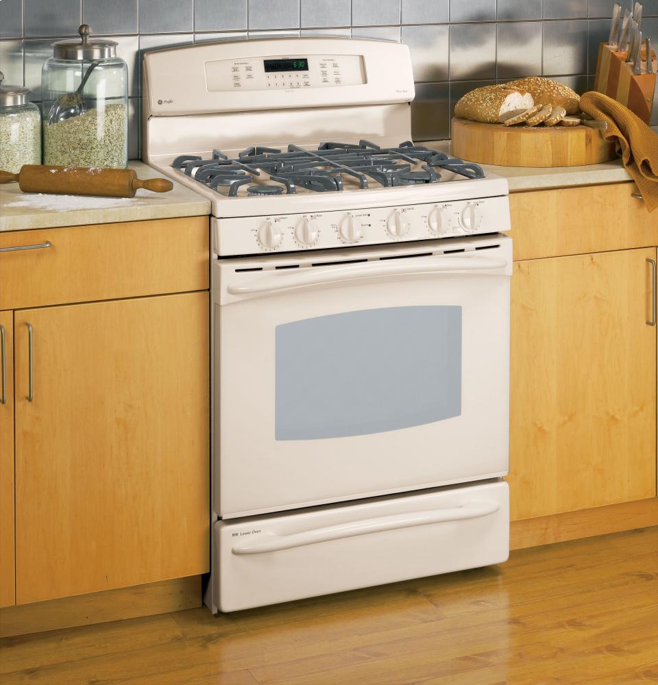GE Profile™ 30" Dual-Fuel Range with Baking Drawer