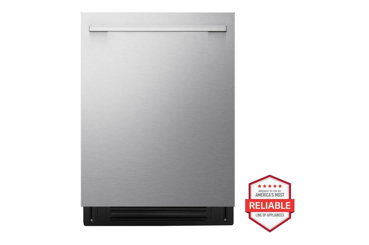 Smart Hidden Top Control Dishwasher with 1-Hour Wash & Dry, QuadWash® Pro, TrueSteam® and Dynamic Heat Dry™ w/AutoVent Dry™