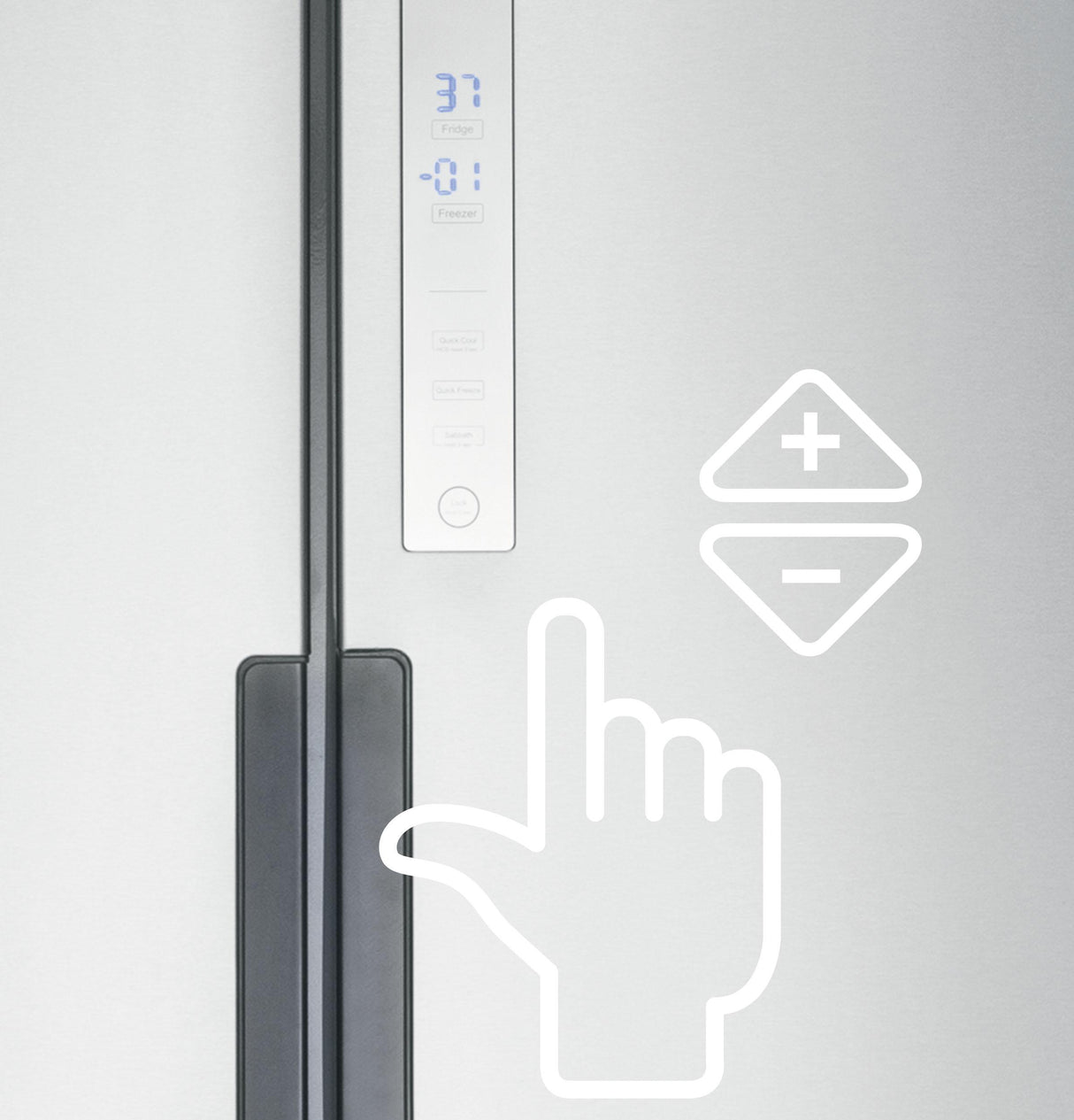 Haier ENERGY STAR® 16.4 Cu. Ft. Quad Door Refrigerator