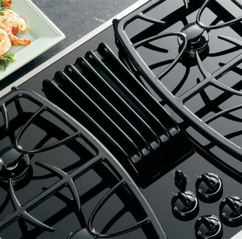 GE Profile™ Series 30" Built-In Gas Downdraft Cooktop