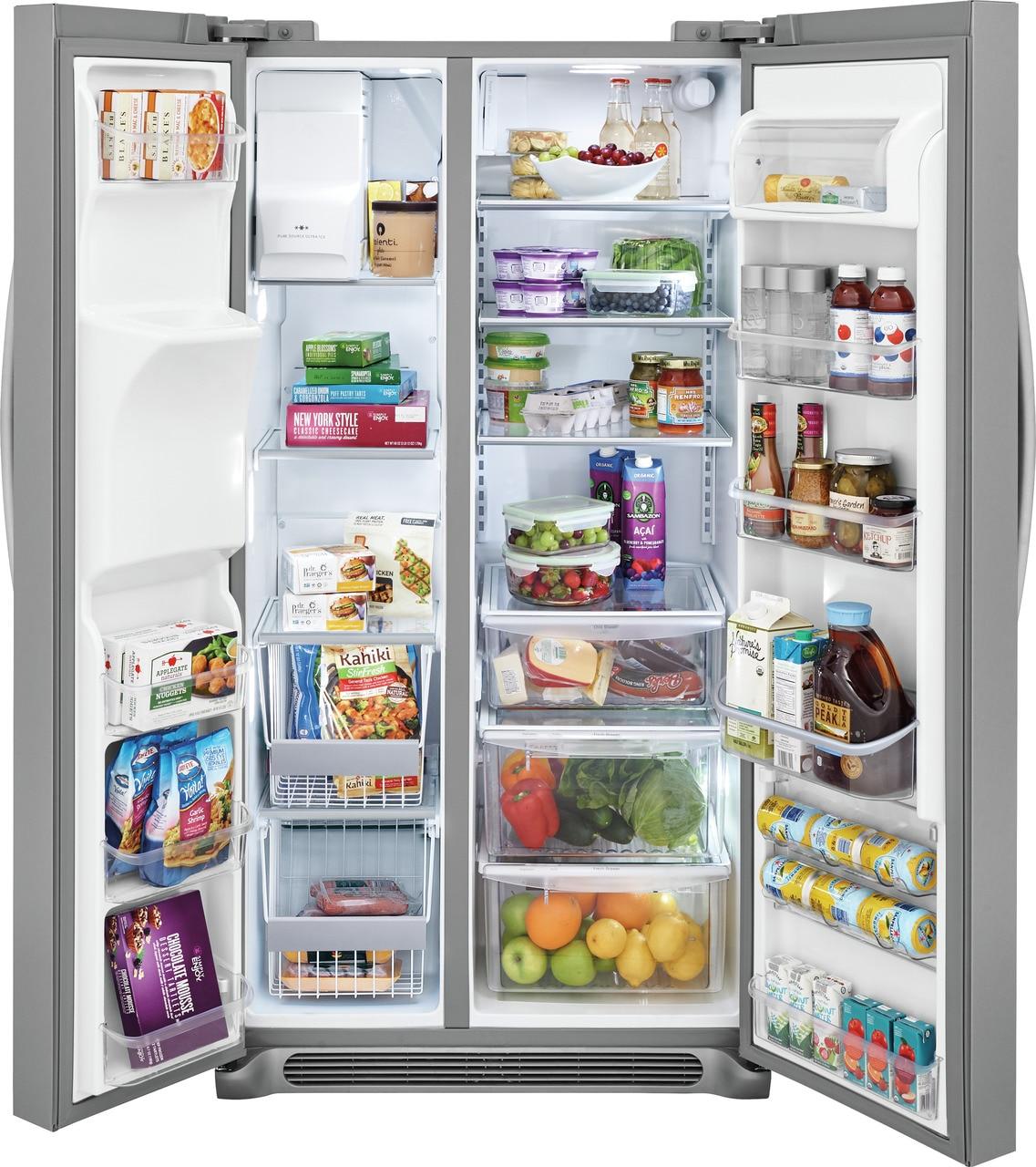 Frigidaire Gallery 22.2 Cu. Ft. Counter-Depth Side-by-Side Refrigerator