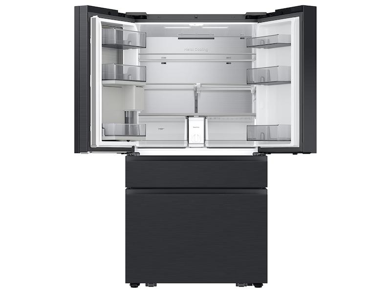Bespoke 29 cu. ft. 4-Door French Door Refrigerator with AI Family Hub™+ & AI Vision Inside™ in Charcoal Glass and Black/Charcoal