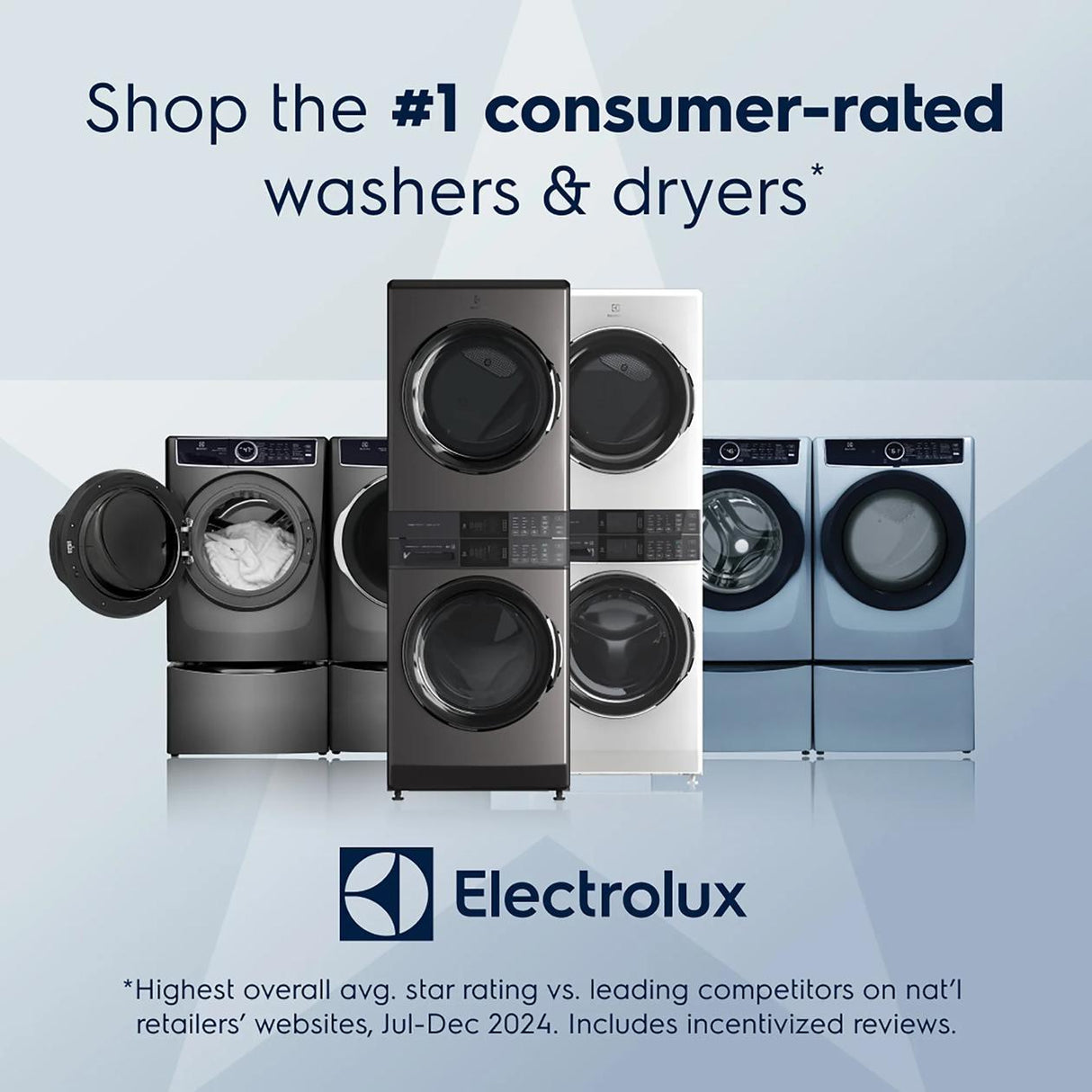 Front Load Perfect Steam™ Electric Dryer with Balanced Dry™ and Instant Refresh - 8.0 Cu. Ft.