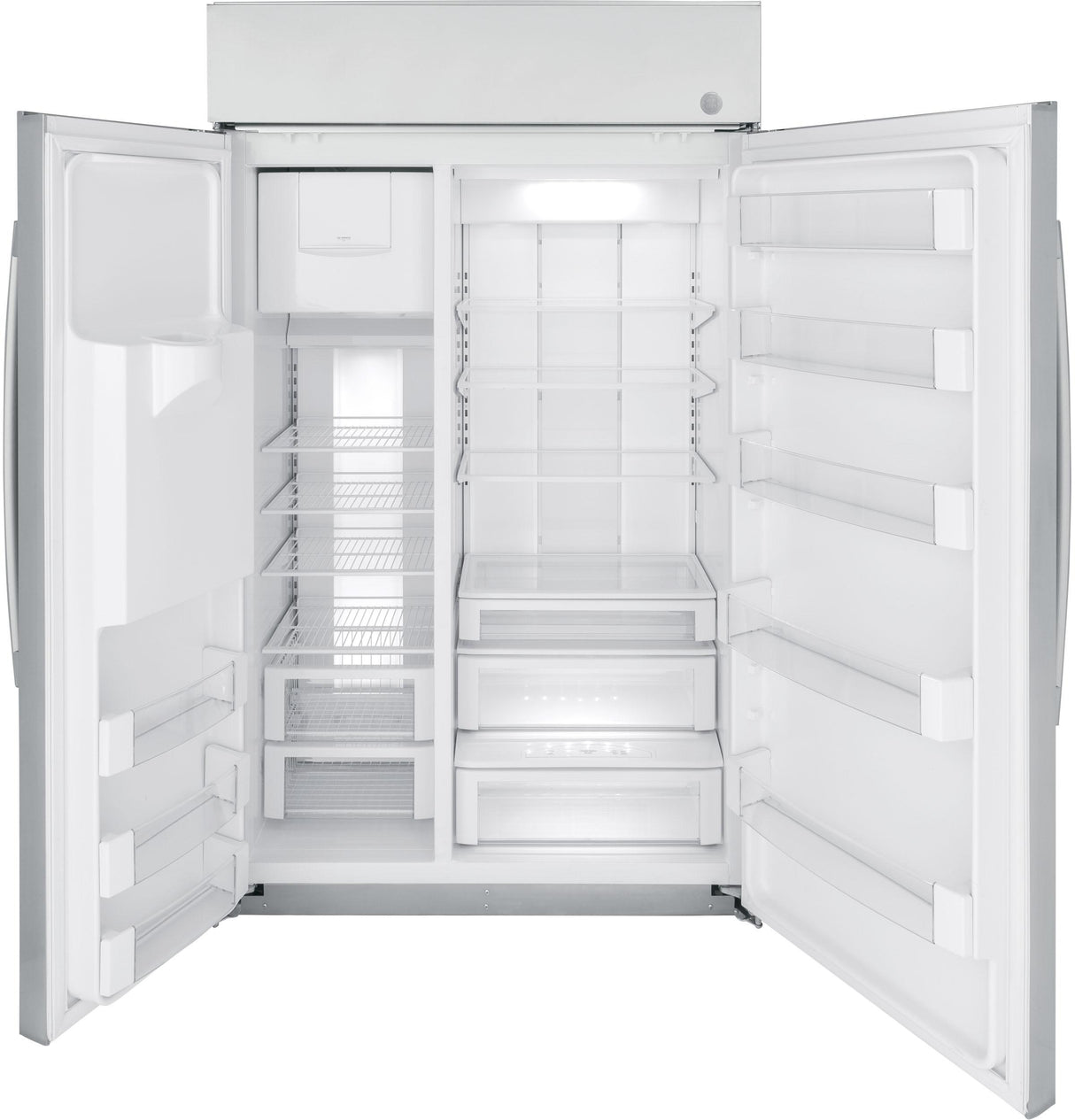 GE Profile™ 48" Smart Built-In Side-by-Side Refrigerator with Dispenser
