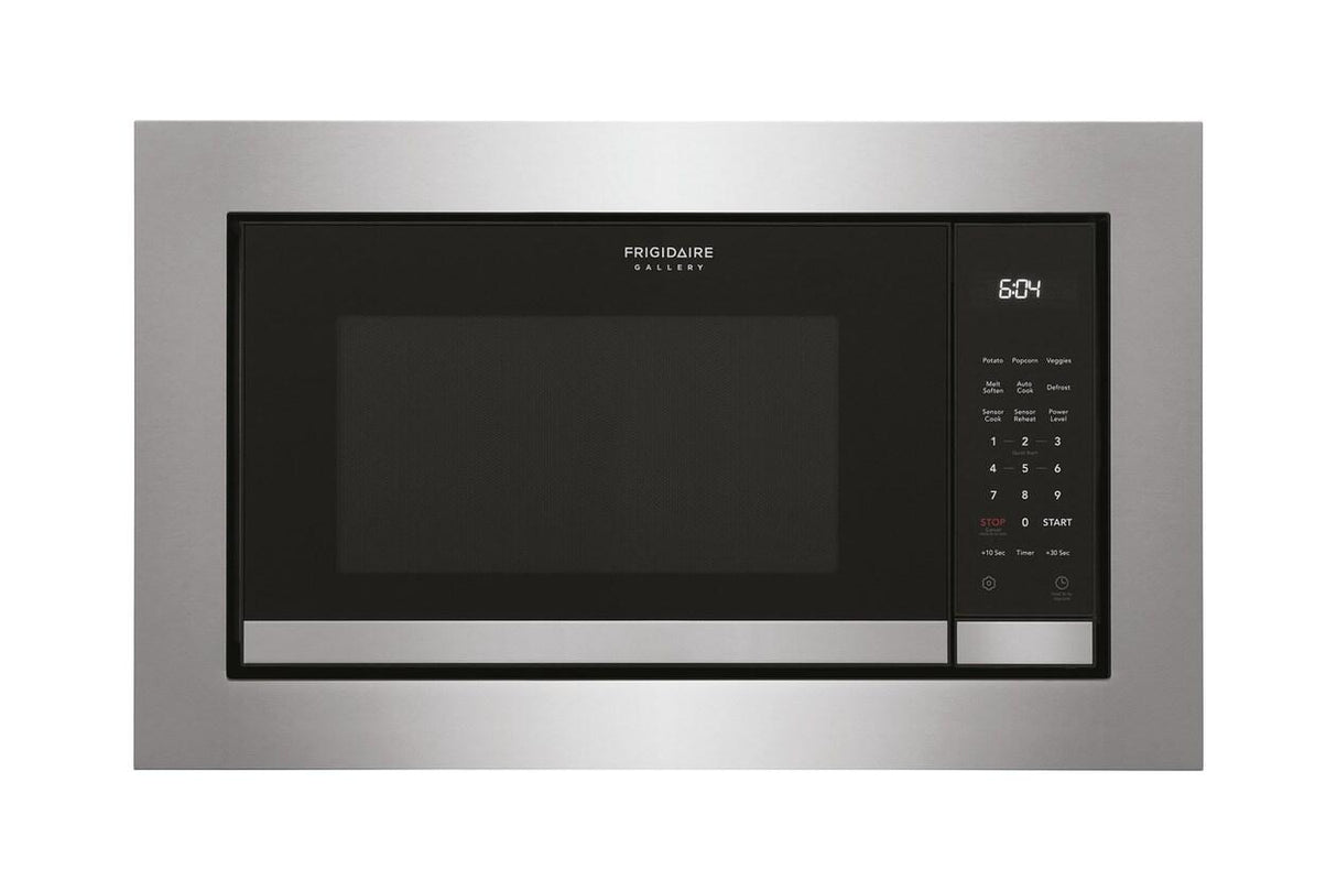 30" Stainless-Steel Gallery Microwave Trim Kit