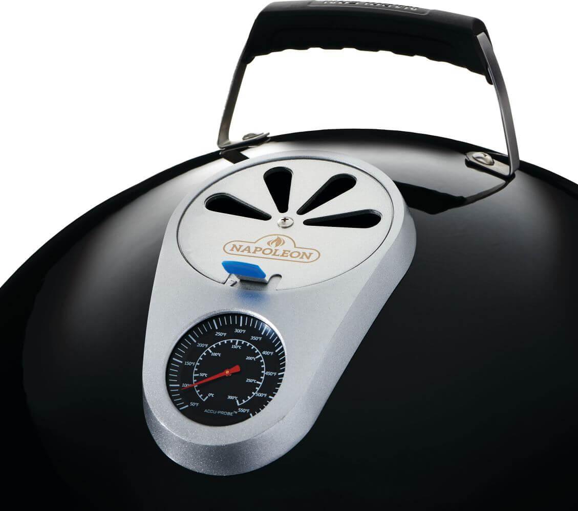 Apollo 18 Charcoal Water Smoker , Charcoal, Black