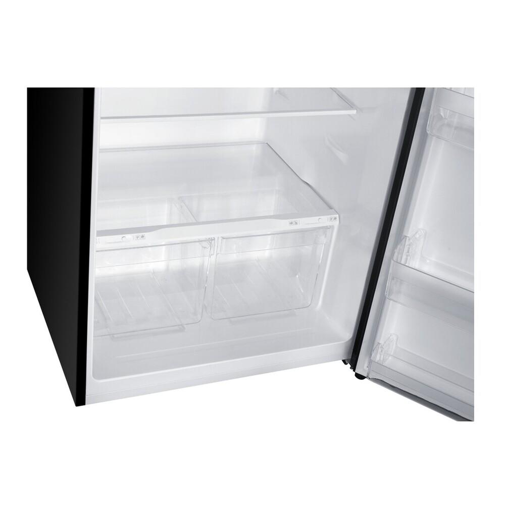 Verona VEFTF2817RBK 28 inch Top Freezer Refrigerator with 17.6 cu. ft. Total Capacity, Reversible Doors, Recessed Handle, Energy Star (Black)
