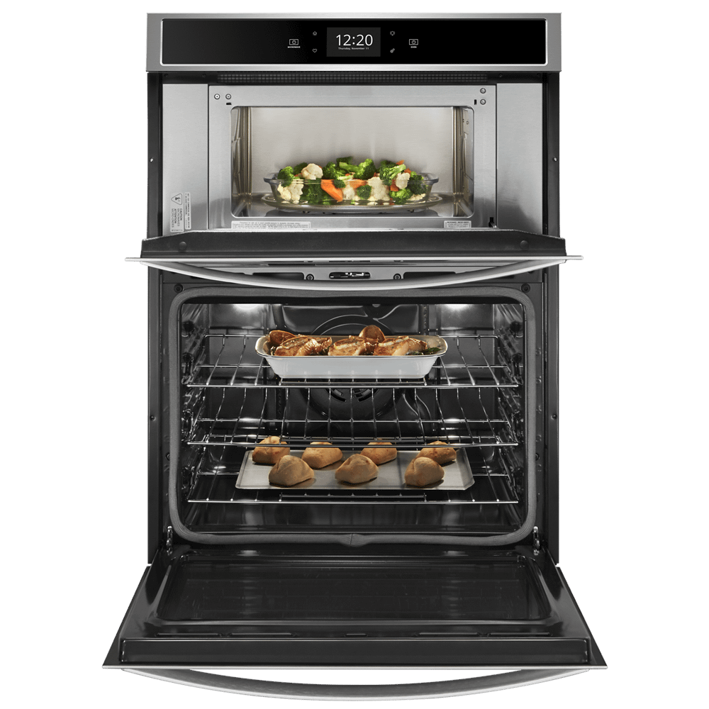 6.4 cu. ft. Smart Combination Convection Wall Oven with Air Fry, when Connected