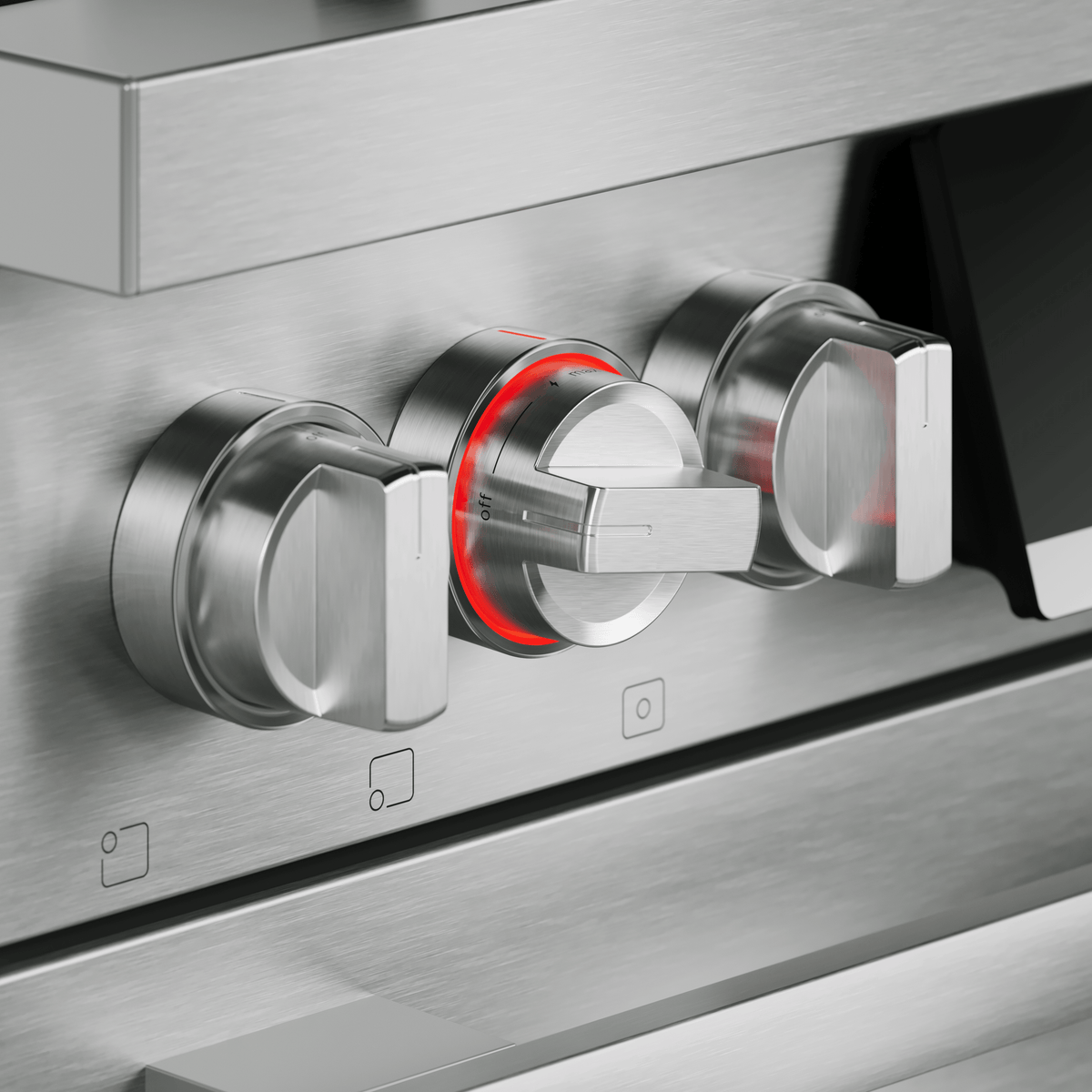 800 Series, Dual fuel freestanding range, 30'', Stainless steel