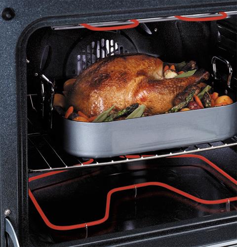 GE Profile 30" Free-Standing Dual-Fuel Double Oven Range