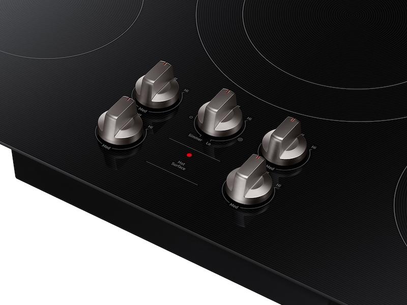 36" Electric ENERGY STAR® Certified Cooktop with 5 Elements in Black