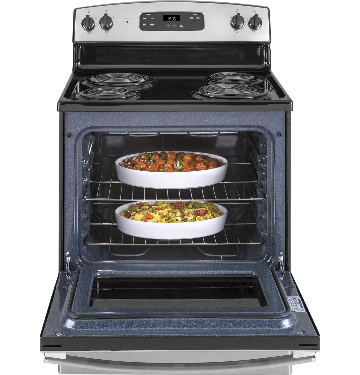 GE® 30" Free-Standing Electric Range