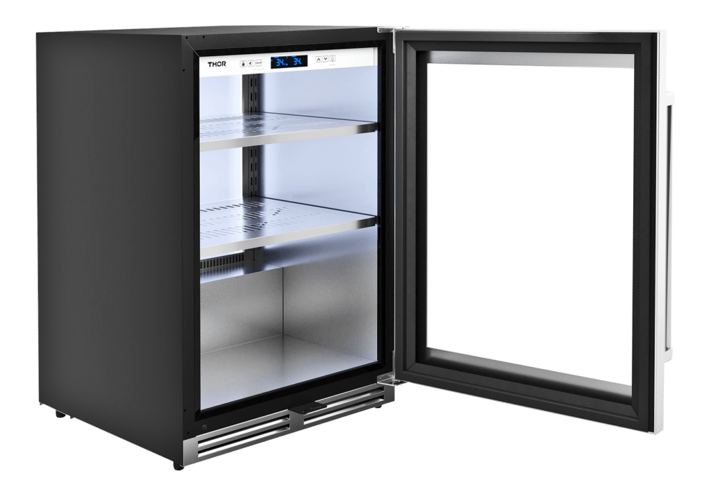 Thor Kitchen 24 Inch Professional Undercounter Beverage Cooler - Model Tbr24u